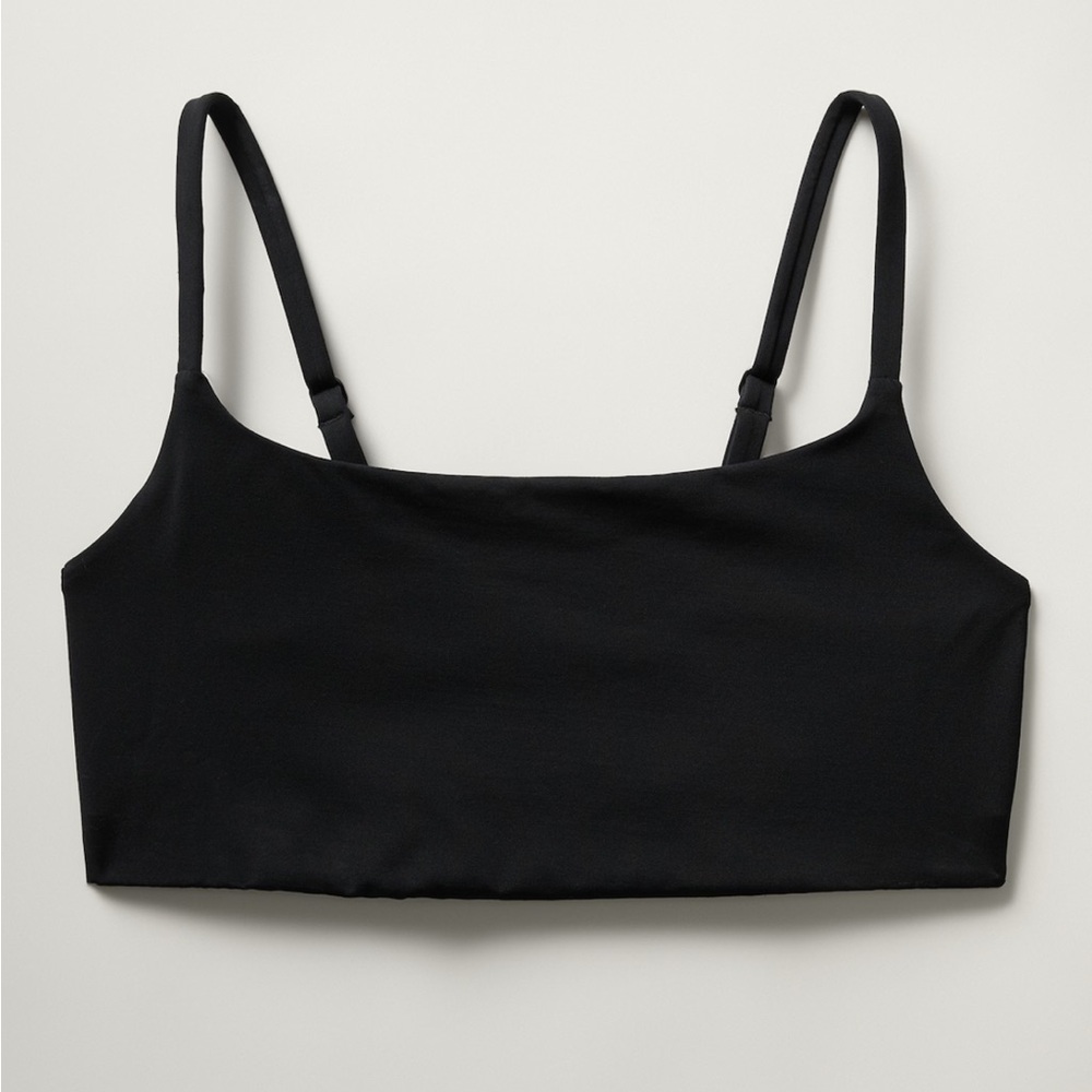Athleta SCOOP BIKINI TOP D-DD Sz. M in black